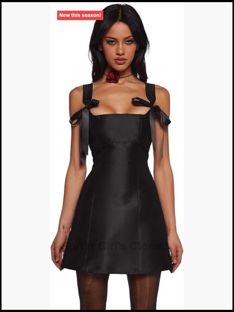 Pixie Stardust Mini Dress Taffeta Fit Flare Strapless Club